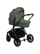 Lionelo Mika Plus 3in1 multifunkciós babakocsi - Green Olive