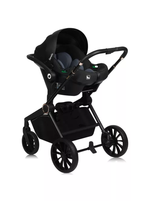 Lionelo Mika Plus 3in1 multifunkciós babakocsi - Brown Rust