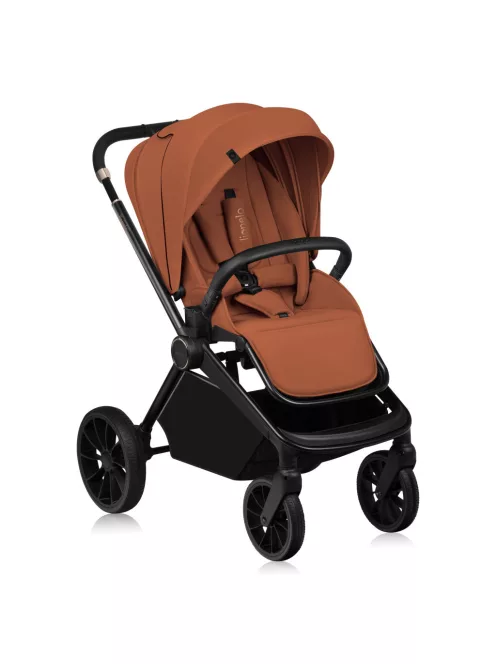 Lionelo Mika Plus 3in1 multifunkciós babakocsi - Brown Rust