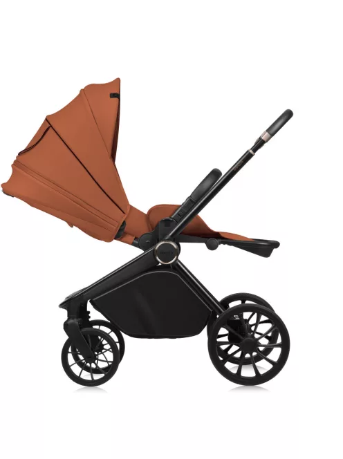 Lionelo Mika Plus 3in1 multifunkciós babakocsi - Brown Rust