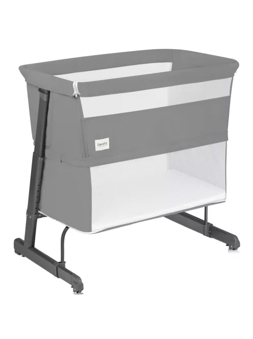 Lionelo Thomi Plus 5in1 gyerekágy, babaágy, babaöböl és kanapé - Grey Concrete
