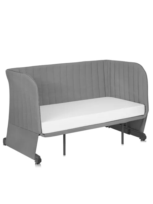 Lionelo Thomi Plus 5in1 gyerekágy, babaágy, babaöböl és kanapé - Grey Concrete