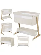 Lionelo Thomi Plus 5in1 gyerekágy, babaágy, babaöböl és kanapé - Beige Sand