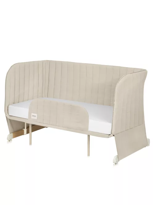 Lionelo Thomi Plus 5in1 gyerekágy, babaágy, babaöböl és kanapé - Beige Sand
