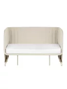 Lionelo Thomi Plus 5in1 gyerekágy, babaágy, babaöböl és kanapé - Beige Sand