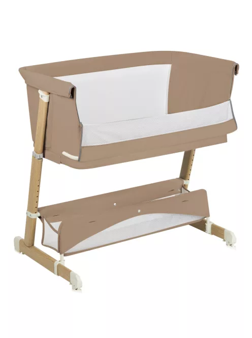 Lionelo Thomi Plus 5in1 gyerekágy, babaágy, babaöböl és kanapé - Beige Carmel
