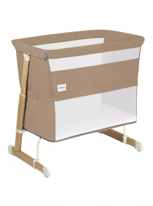 Lionelo Thomi Plus 5in1 gyerekágy, babaágy, babaöböl és kanapé - Beige Carmel