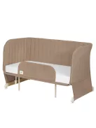 Lionelo Thomi Plus 5in1 gyerekágy, babaágy, babaöböl és kanapé - Beige Carmel