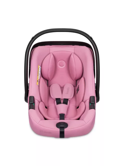 Lionelo Astrid i-Size Babahordozó 40-87 cm - Pink Coral