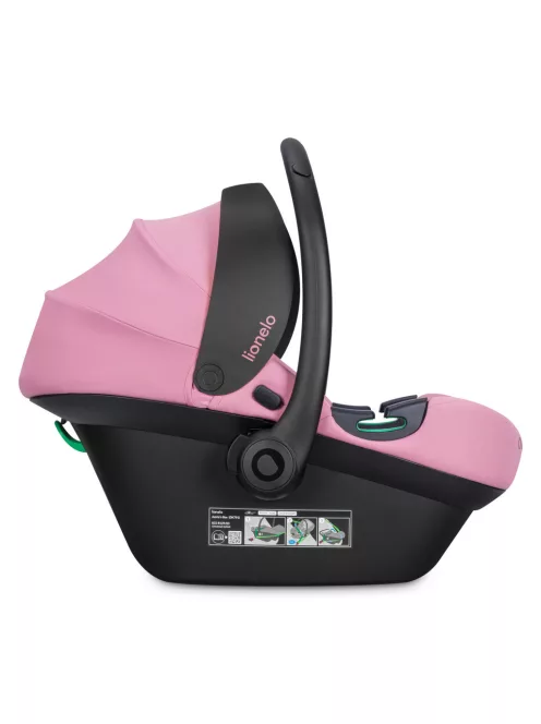 Lionelo Astrid i-Size Babahordozó 40-87 cm - Pink Coral