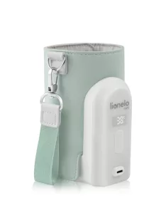   Lionelo Thermup Go Evo hordozható cumisüveg-melegítő - Green Sage