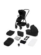 Lionelo Meril 2in1 multifunkciós babakocsi - Black Onyx