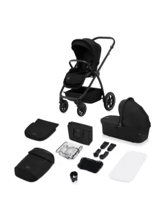 Lionelo Meril 2in1 multifunkciós babakocsi - Black Onyx