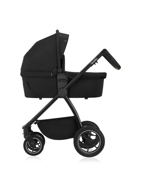 Lionelo Meril 2in1 multifunkciós babakocsi - Black Onyx