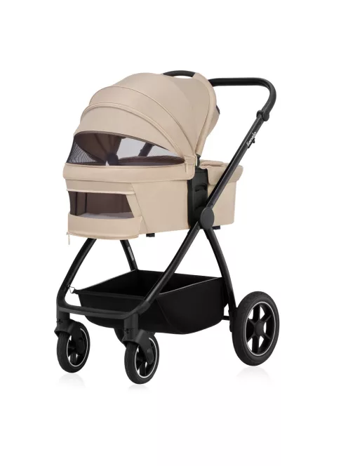 Lionelo Meril 3in1 multifunkciós babakocsi - Beige Sand