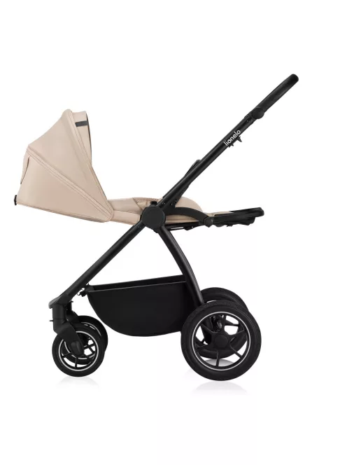 Lionelo Meril 3in1 multifunkciós babakocsi - Beige Sand