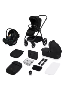 Lionelo Meril 3in1 multifunkciós babakocsi - Black Onyx