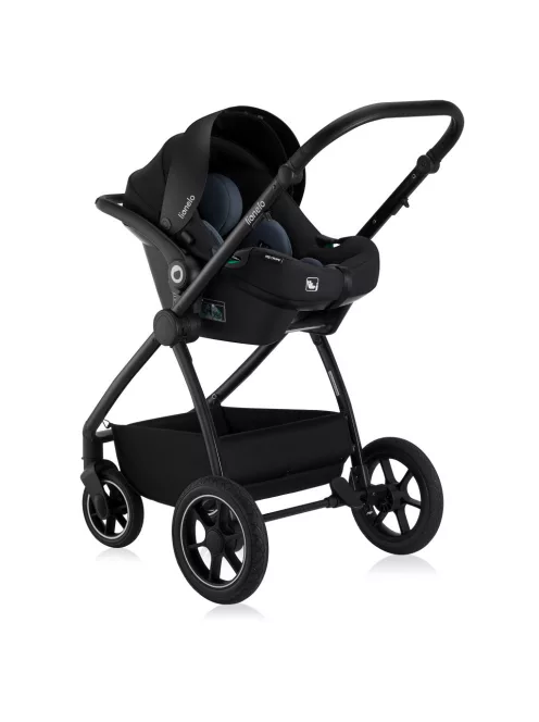 Lionelo Meril 3in1 multifunkciós babakocsi - Black Onyx