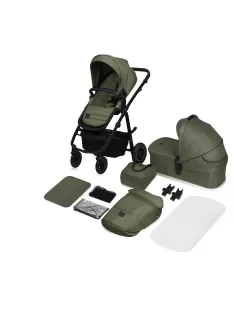   Lionelo Amber Plus 2in1 multifunkciós babakocsi - Green Forest