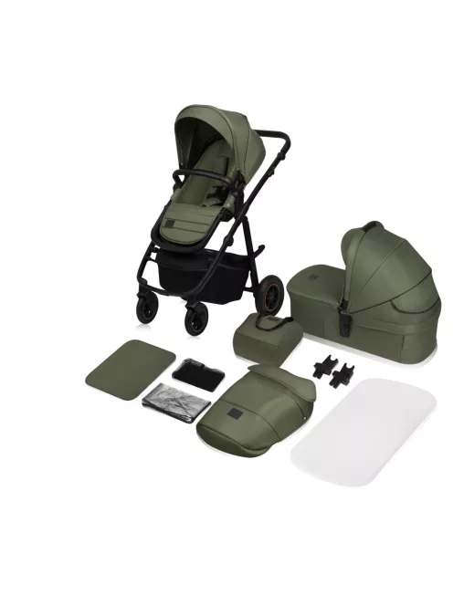 Lionelo Amber Plus 2in1 multifunkciós babakocsi - Green Forest