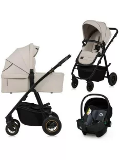   Lionelo Amber Plus 3in1 multifunkciós babakocsi - Beige Sand