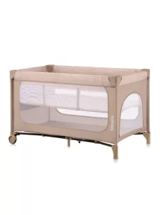 Lionelo Jasmin Easy Fold utazóágy - Beige Sand