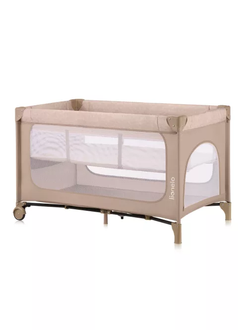 Lionelo Jasmin Easy Fold utazóágy - Beige Sand