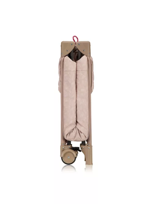 Lionelo Jasmin Easy Fold utazóágy - Beige Sand