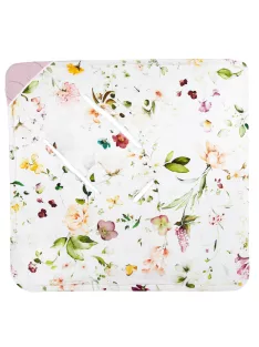  Lionelo Travel Swaddle autósülésbe való pólya, 90x90 cm - Pink Flower