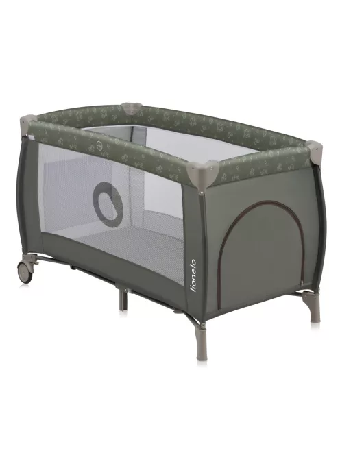 Lionelo Sven Plus Multifunkciós utazóágy - Beige Olive