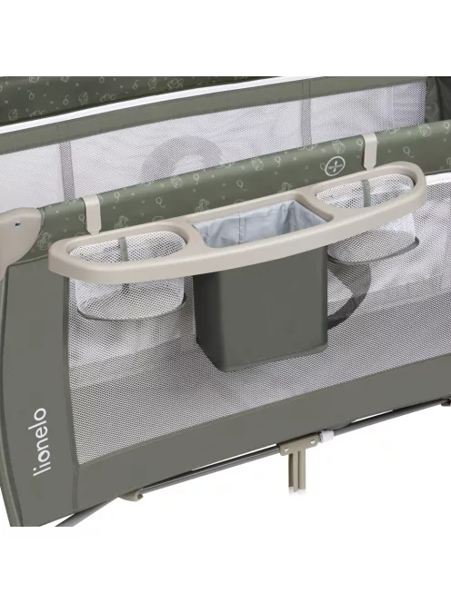 Lionelo Sven Plus Multifunkciós utazóágy - Beige Olive