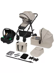 Lionelo Bianka 3in1 multifunkciós babakocsi - Beige Sand