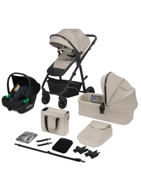 Lionelo Bianka 3in1 multifunkciós babakocsi - Beige Sand