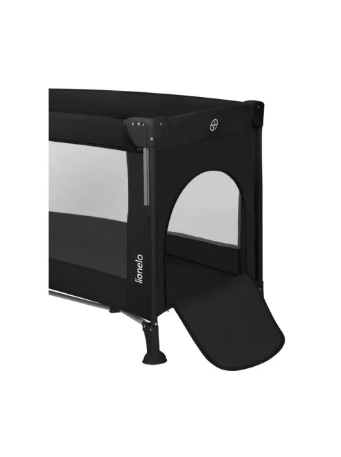Lionelo Ellen 3in1 utazóágy és babaöböl - Black Carbon