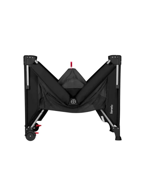 Lionelo Ellen 3in1 utazóágy és babaöböl - Black Carbon