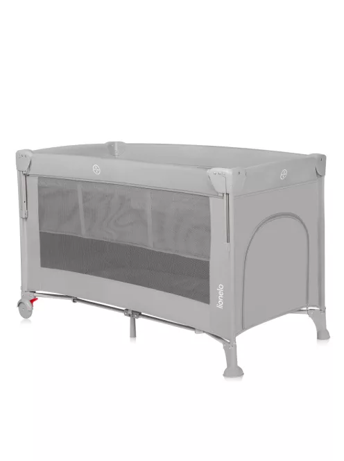 Lionelo Ellen 3in1 utazóágy és babaöböl- Grey Concrete