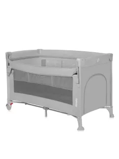 Lionelo Ellen 3in1 utazóágy és babaöböl- Grey Concrete