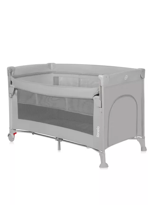 Lionelo Ellen 3in1 utazóágy és babaöböl- Grey Concrete