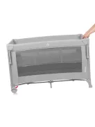 Lionelo Ellen 3in1 utazóágy és babaöböl- Grey Concrete