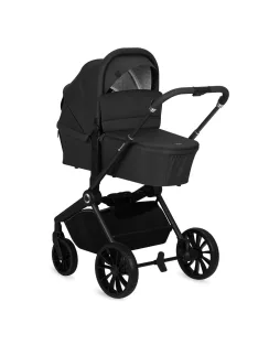 Lionelo Mika Plus 2in1 Multifunkciós babakocsi - Black Onyx