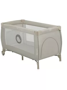 Lionelo Stefi Plus kétszintes utazóágy - Beige Cappuccino
