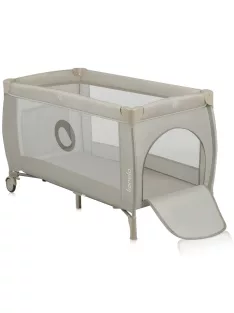 Lionelo Stefi Plus kétszintes utazóágy - Beige Cappuccino