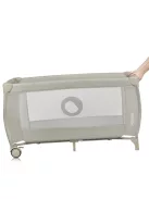 Lionelo Stefi Plus kétszintes utazóágy - Beige Cappuccino