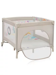 Lionelo Mille Plus utazójáróka - Grey Beige