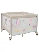 Lionelo Mille Plus utazójáróka - Grey Beige