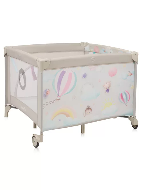 Lionelo Mille Plus utazójáróka - Grey Beige