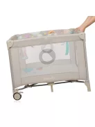 Lionelo Mille Plus utazójáróka - Grey Beige