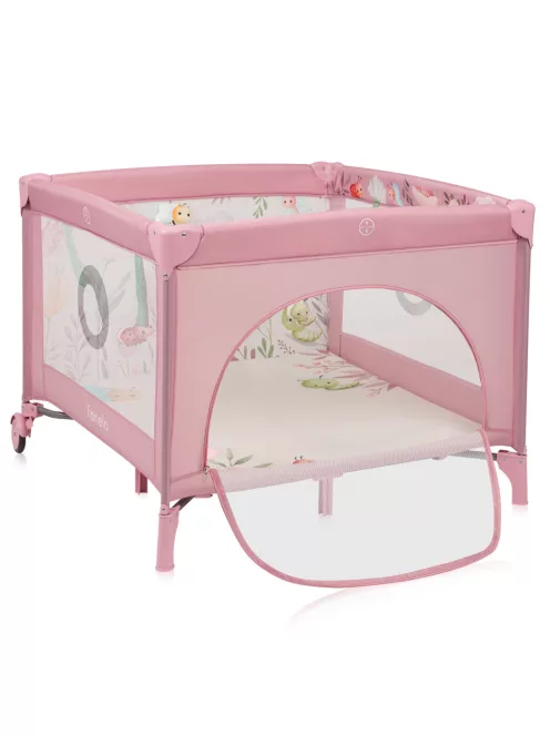 Lionelo Mille Plus utazójáróka - Pink