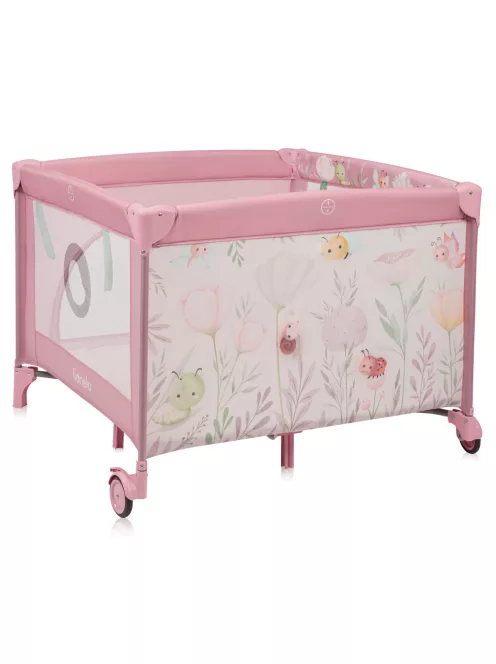 Lionelo Mille Plus utazójáróka - Pink