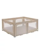 Lionelo Florence Easy Fold összecsukható járóka (150x180 cm) - Beige Sand